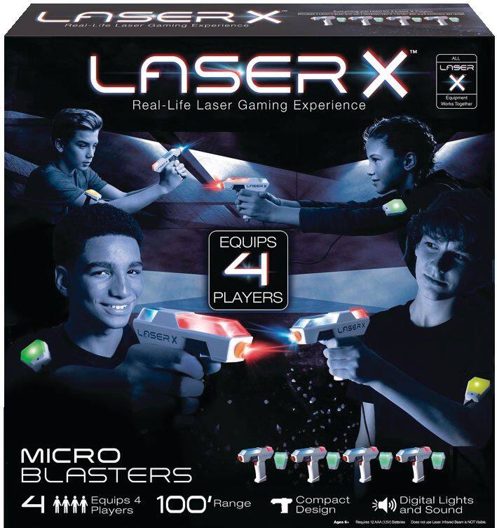 Laser X Real Life Laser Gaming Experience Micro Blasters Set 4 pk Canadian Tire