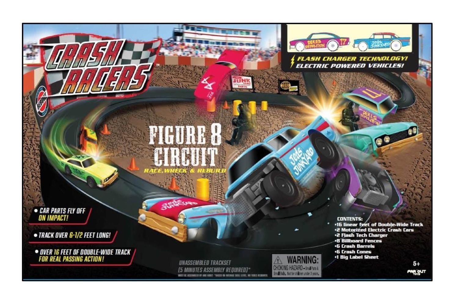 Crashracers Figure 8 Circuit Track Set | Canadian Tire
