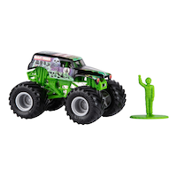 Monster Jam 1:64 Die-Cast Collectible Monster Truck Toy w/ Driver Figure Assorted, Ages 3+
