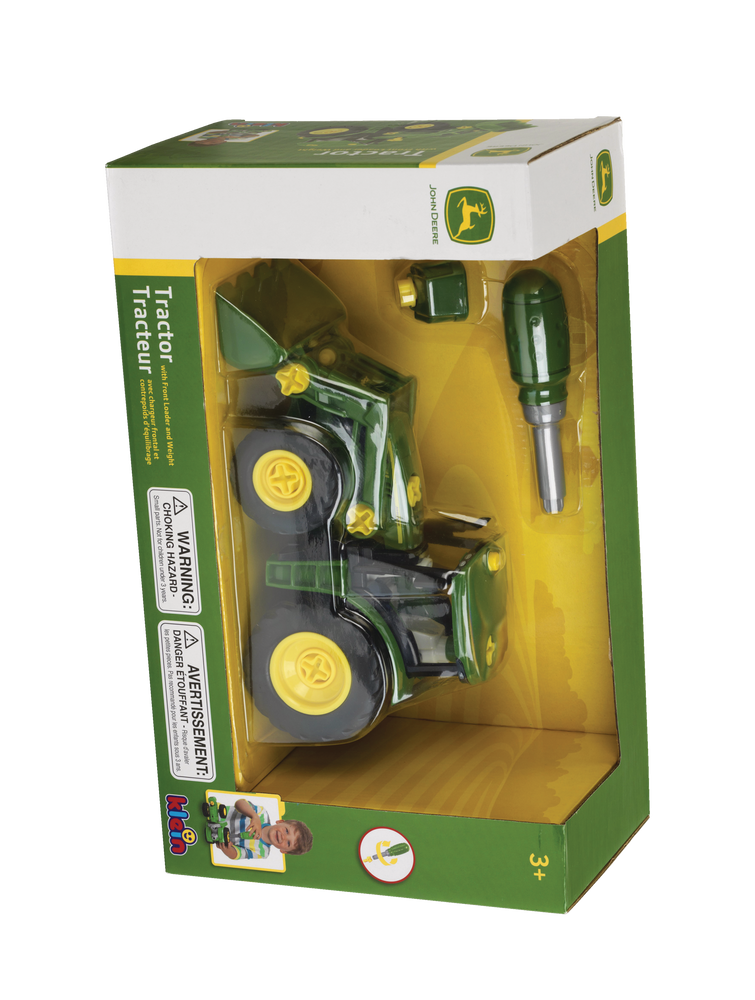 john deere tractor take apart toy