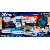 X-Shot Turbo Advance Blaster by ZURU Front_Flat