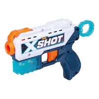 Pistolet à fléchettes en mousse ZURU X-Shot Excel Double Kickback (8 fléchettes, 2 canettes), 8 ans et plus Front_Angled_Left