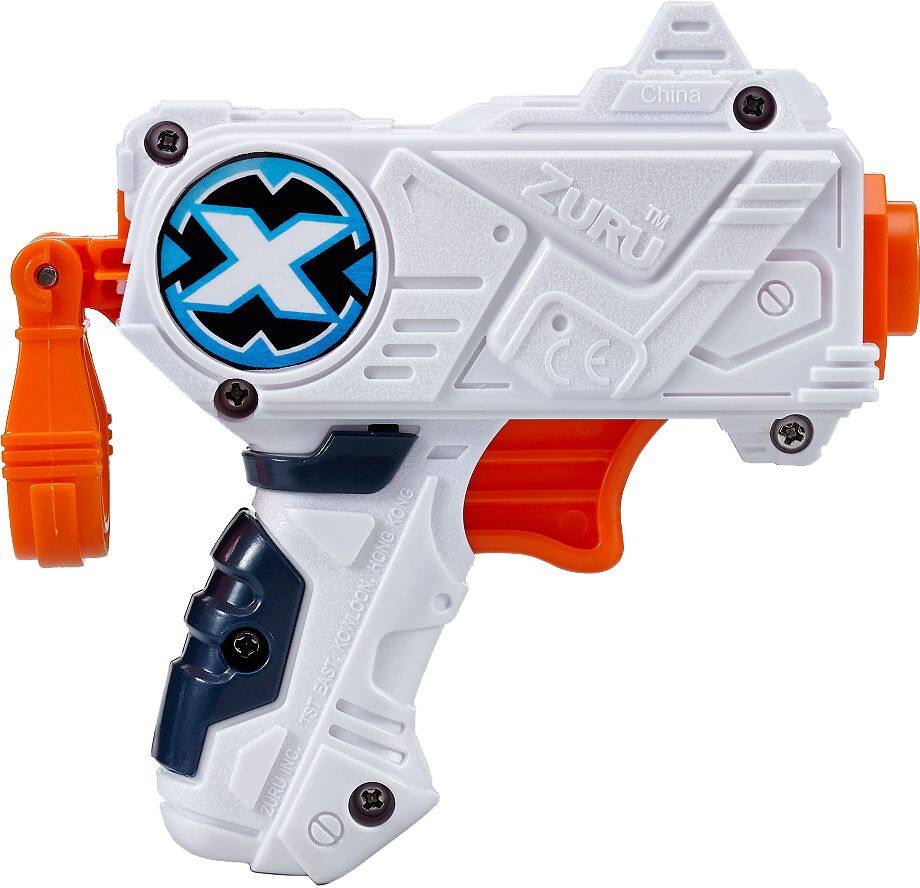 ZURU X-Shot Double Hawk Eye & Micro Foam Dart Blaster Combo Pack With 24  Darts, Age 8+