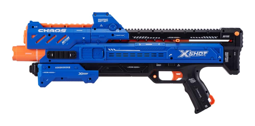 ZURU X-Shot Chaos Orbit Foam Dart Blaster Pack With 15 Darts, Age 8 ...