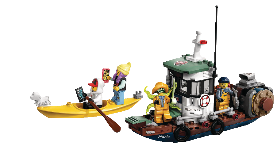 lego hidden side boat