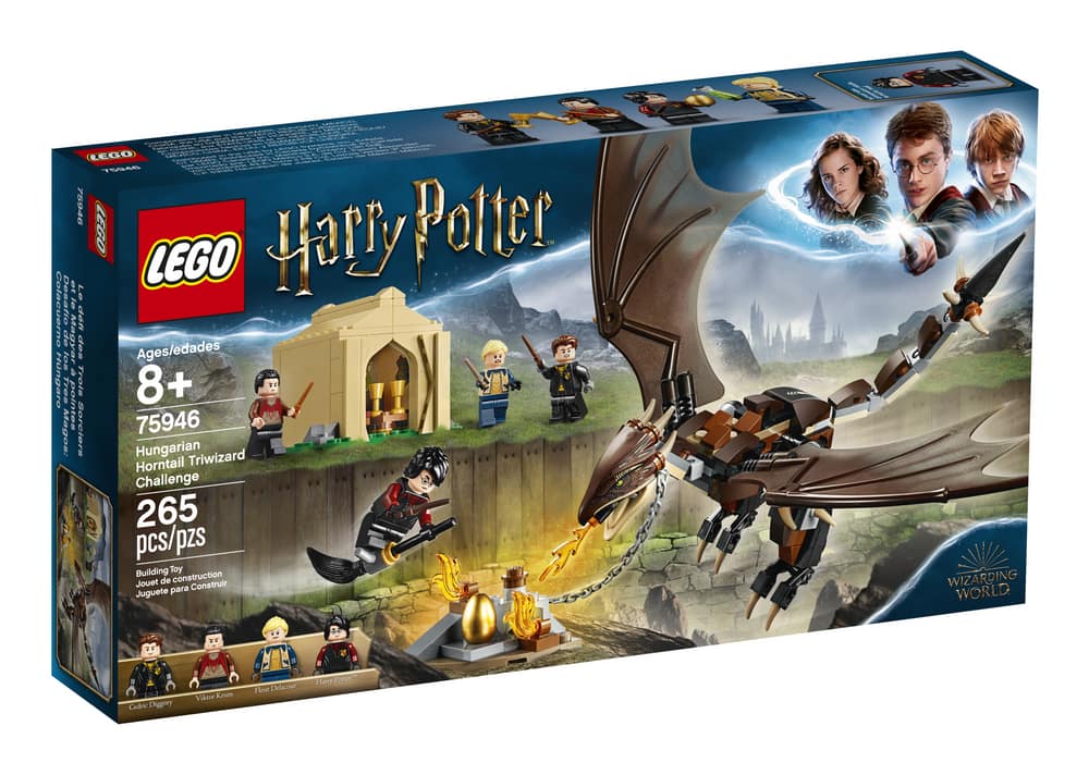 lego harry potter hungarian horntail triwizard challenge instructions