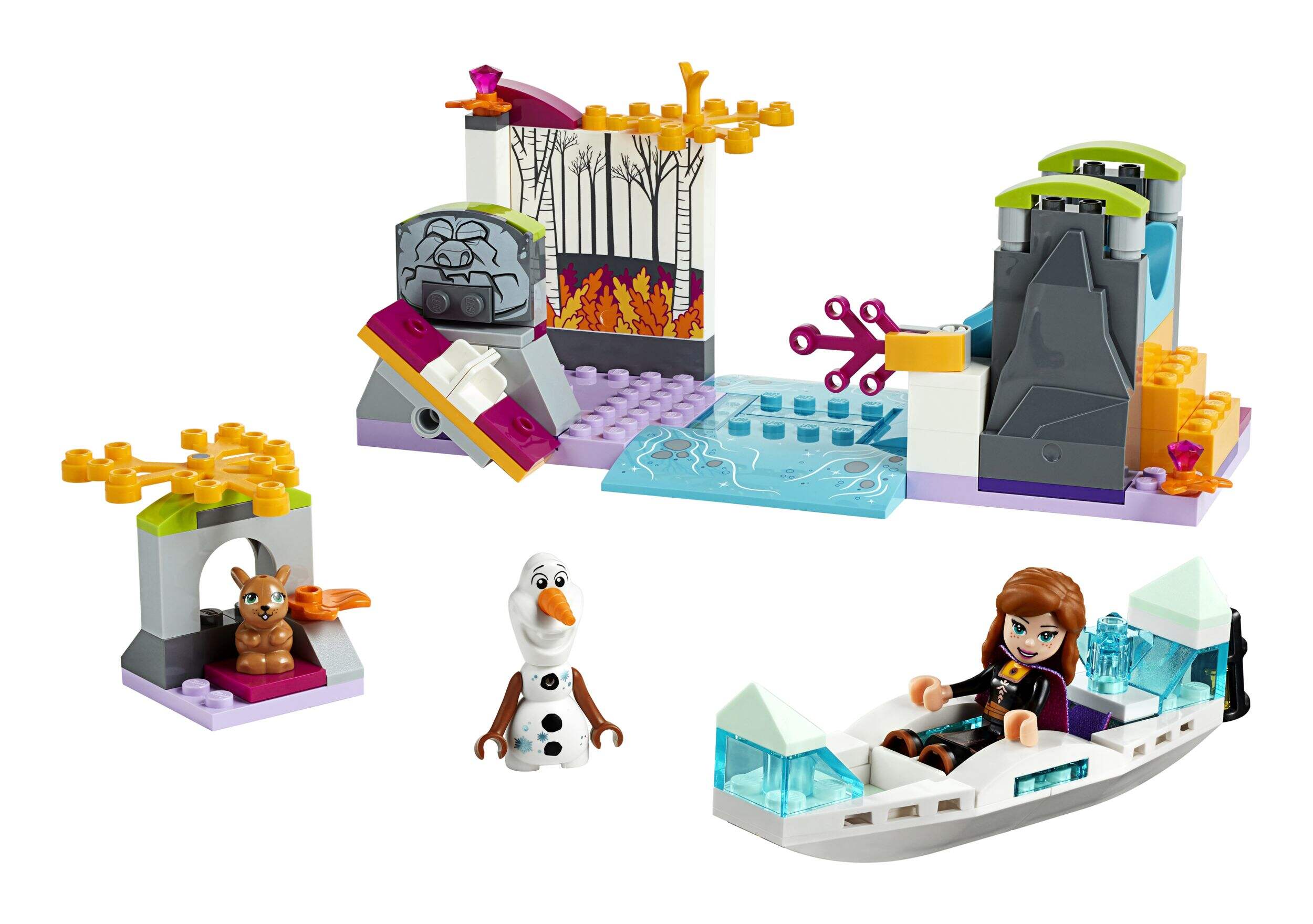 LEGO Disney La Reine des neiges II, L'expédition en canot d'Anna, 41165 Composite_or_Mixed