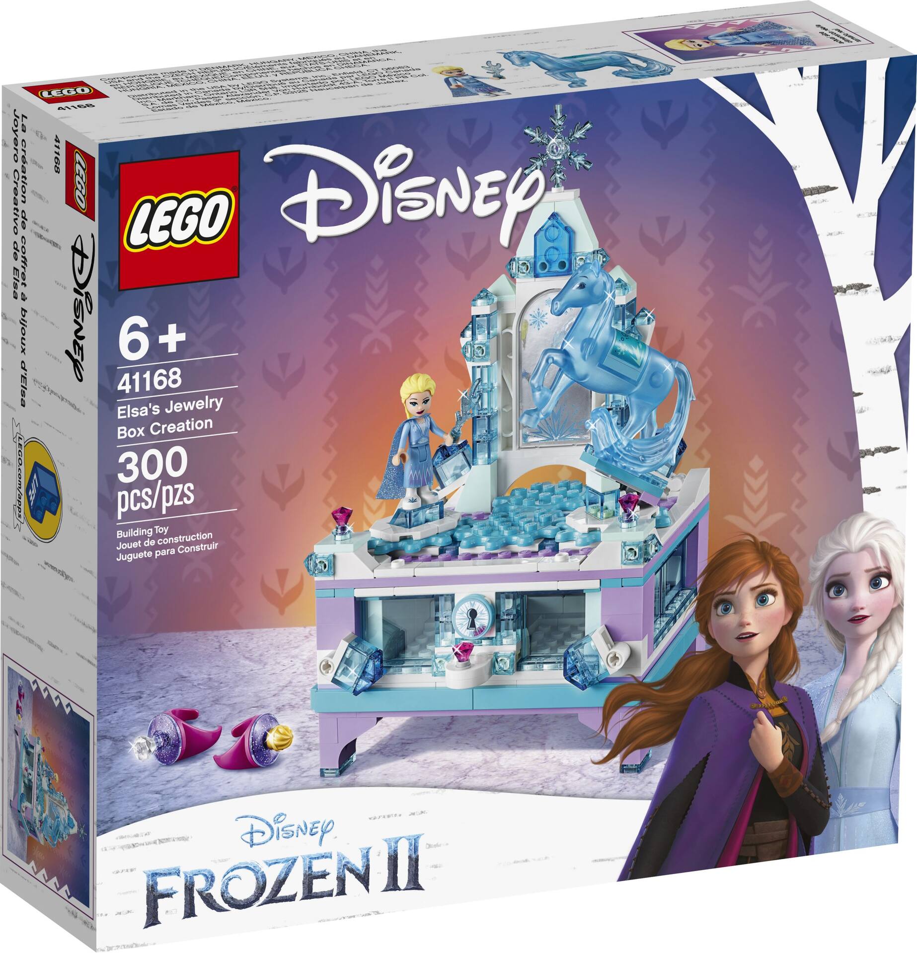 Lego frozen jewelry box instructions sale