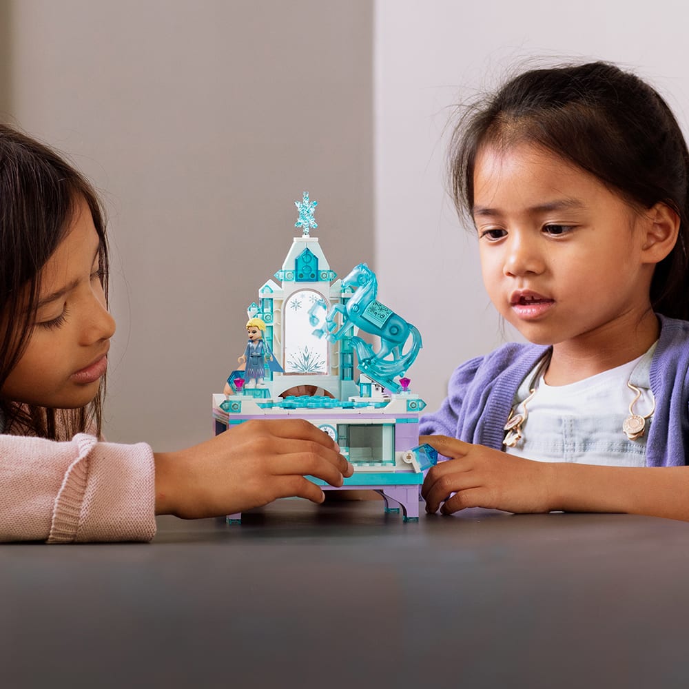 lego disney princess elsa's jewelry box creation