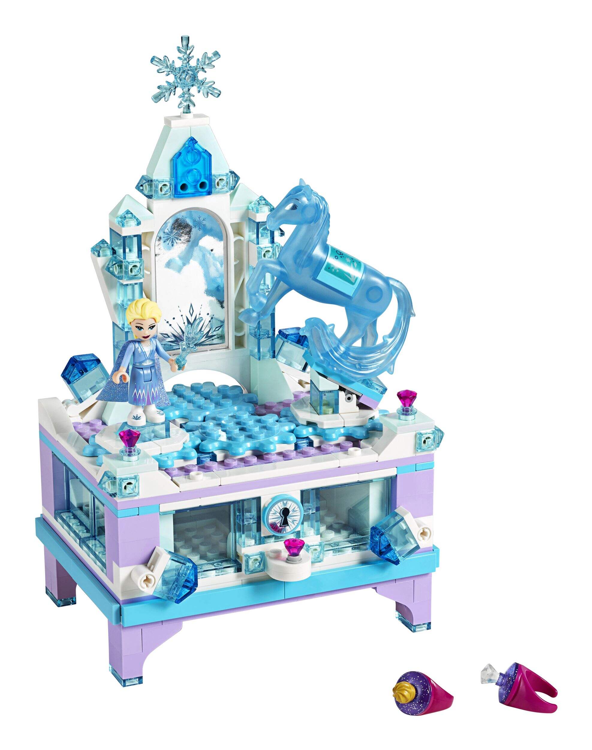 La création de coffret à bijoux d'Elsa LEGO Disney La Reine des neiges II (41168), 6 ans et plus Front_Angled_Right