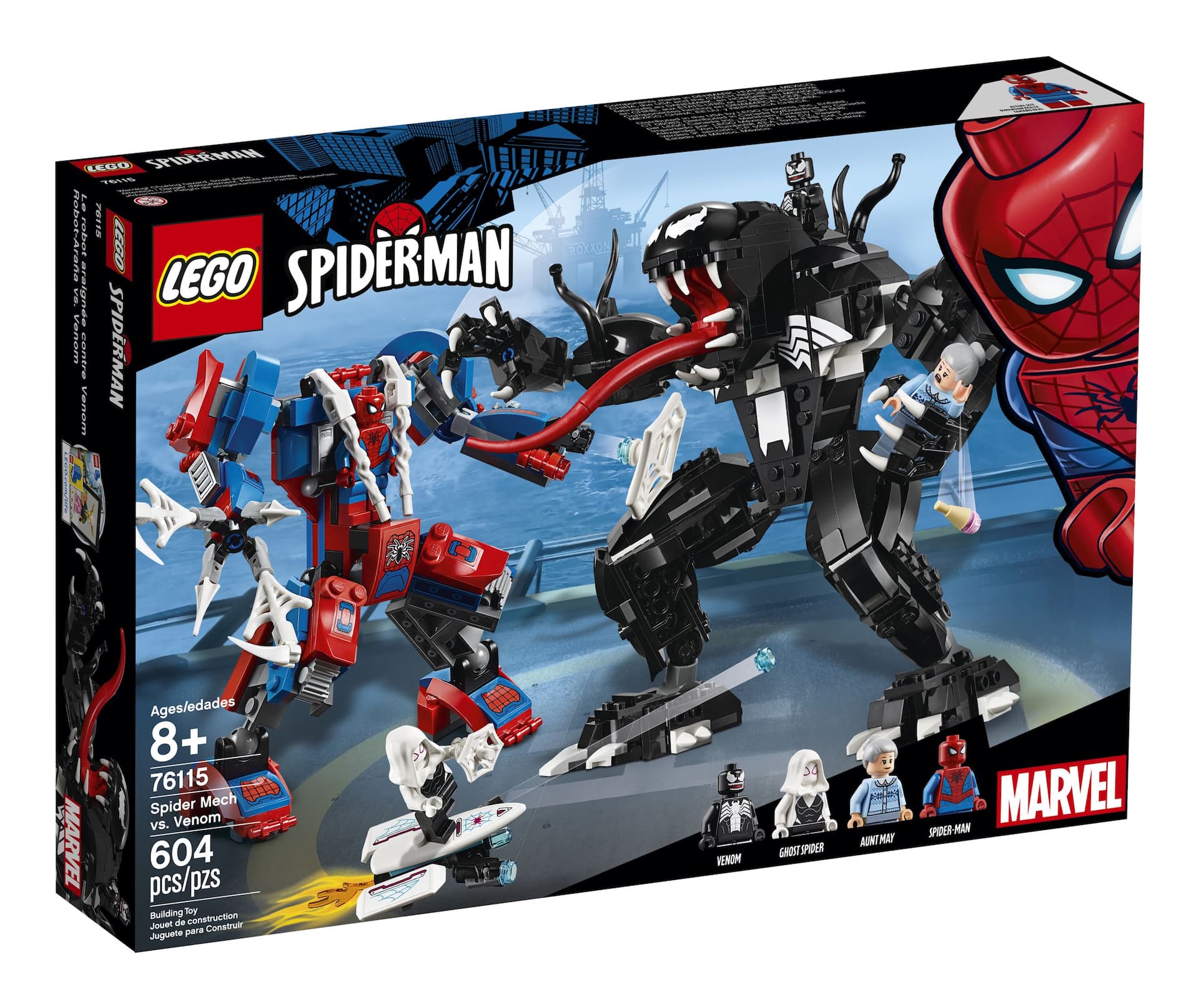 LEGO® Marvel Spider Man Spider Mech vs. Venom - 76115 | Canadian Tire