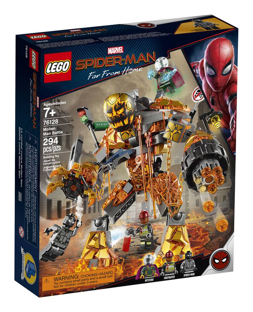 marvel lego spider man far from home