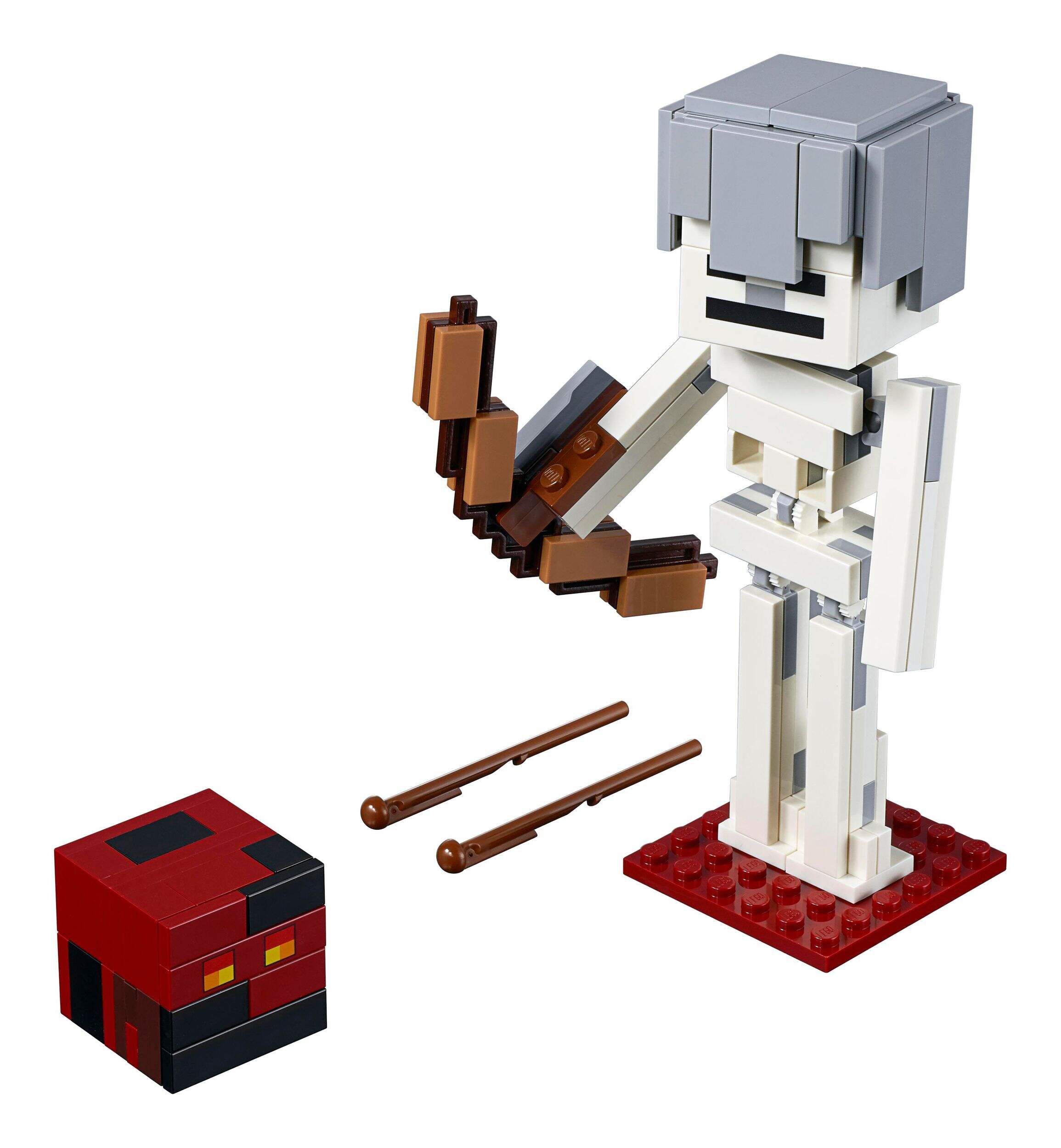 LEGO® Minecraft™ Skeleton Bigfig With Magma Cube - 21150 Composite_or_Mixed