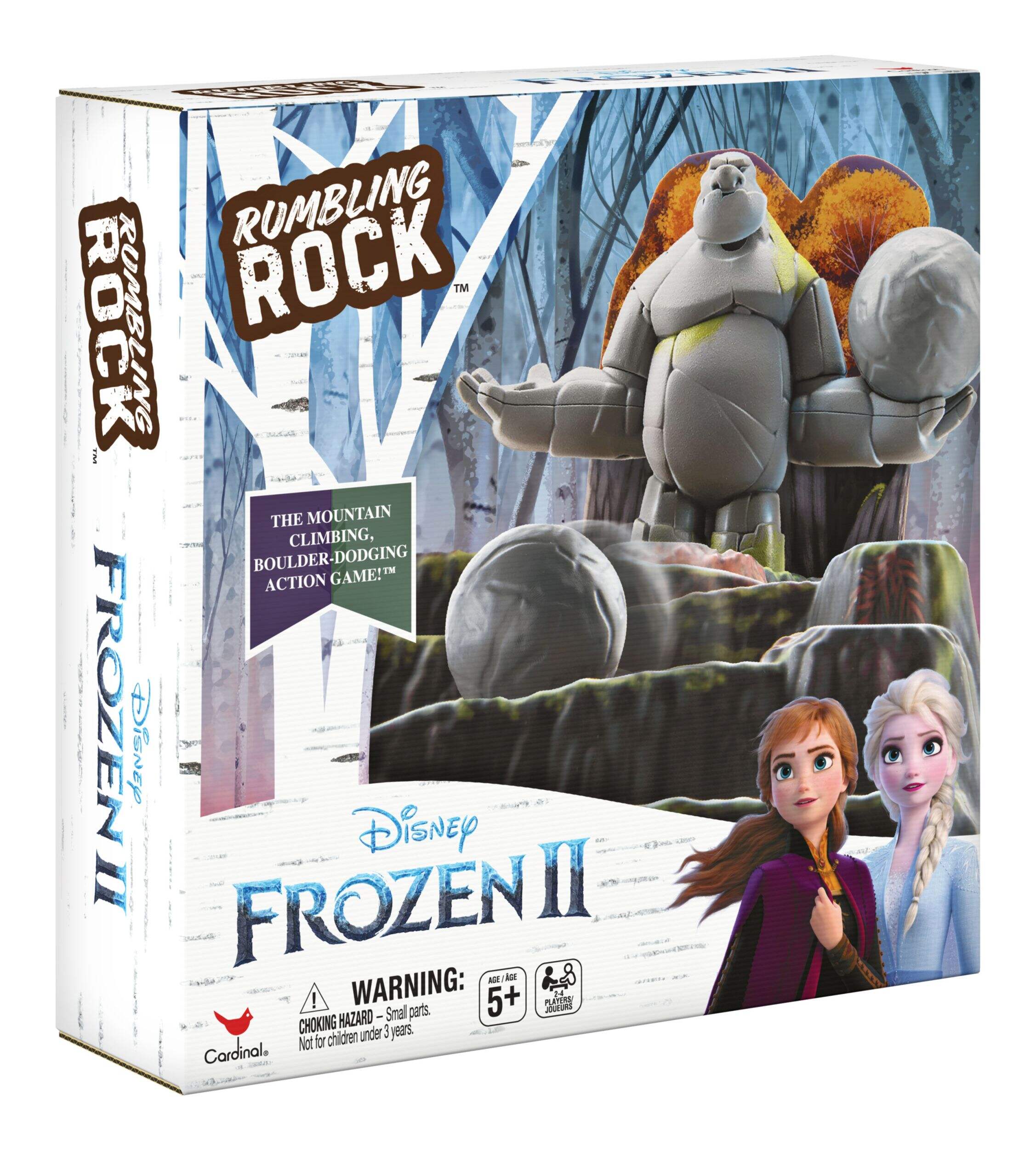 Disney Frozen 2 Rumbling Rock Game Front_Angled_Right