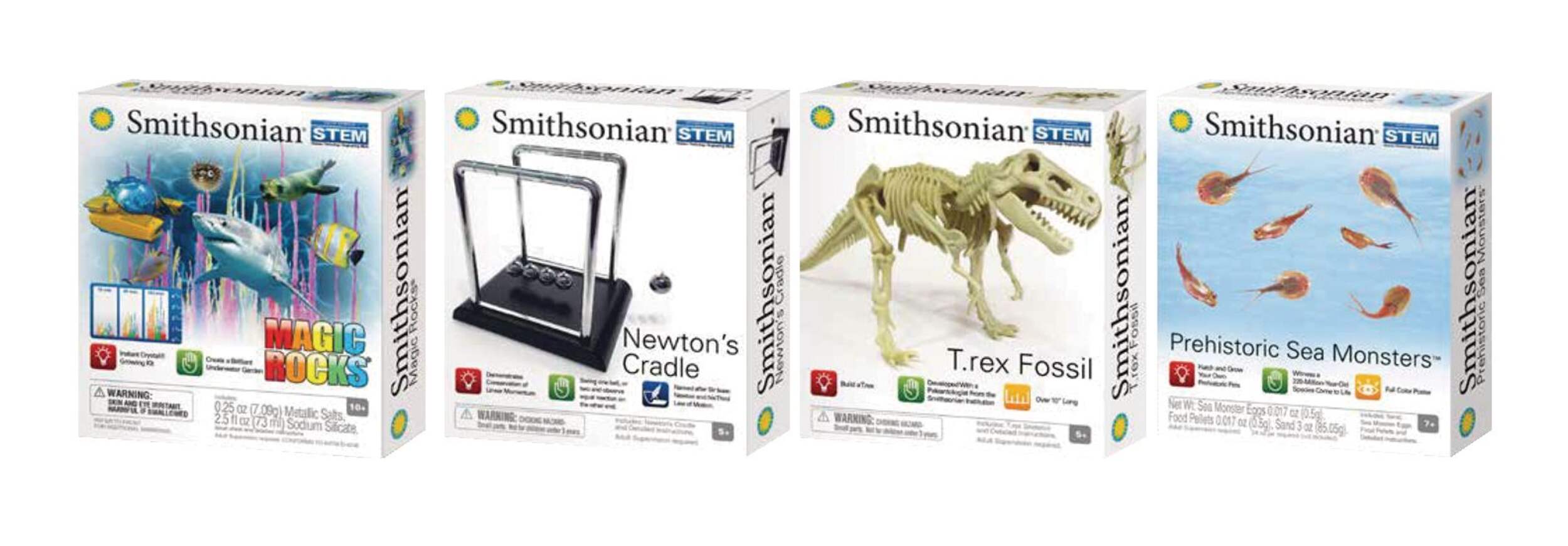 Smithsonian STEM 4-in-1 Micro Science Super Value Pack For Kids, Ages 8+ Front_Angled_Left