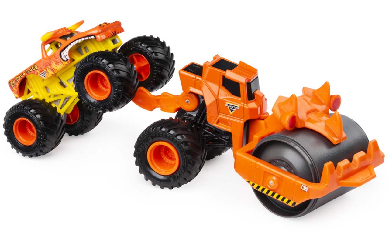 Monster Jam 1:64 Die-Cast Collectible Monster Truck Toy w/ Driver Figure  Assorted, Ages 3+