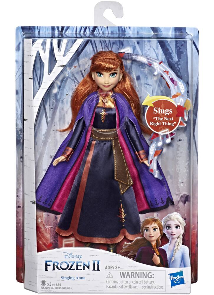 singing anna and elsa doll