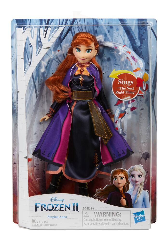 frozen 2 singing elsa and anna dolls