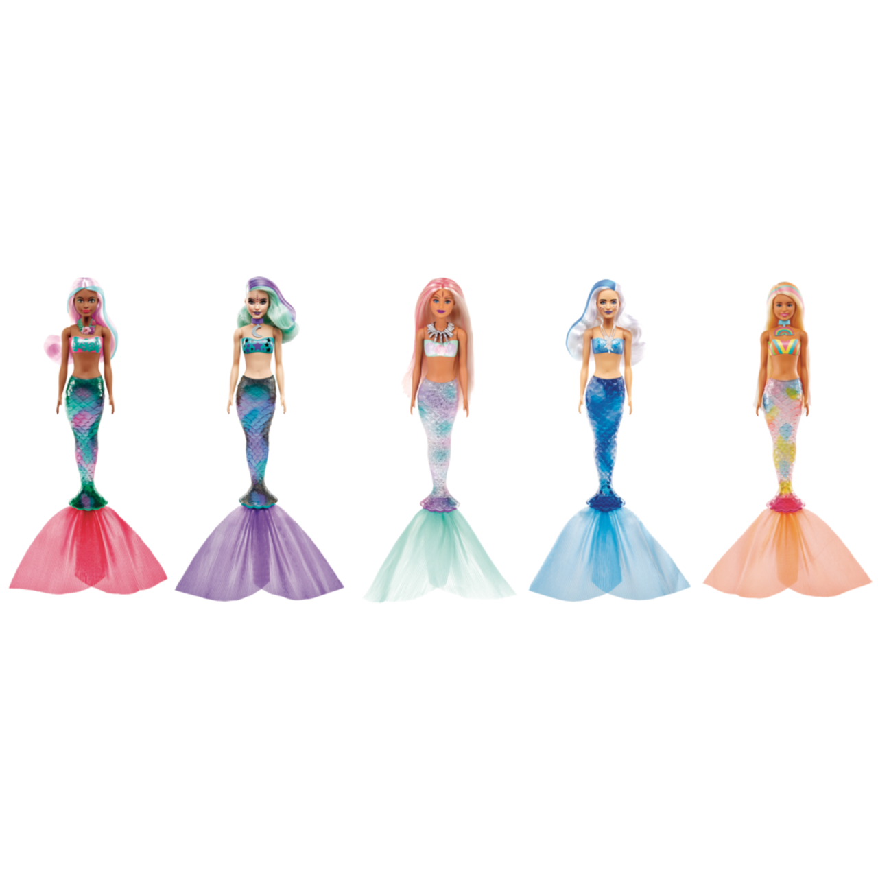 Barbie Color Reveal Doll with 7 Unboxing Surprises, Color Change