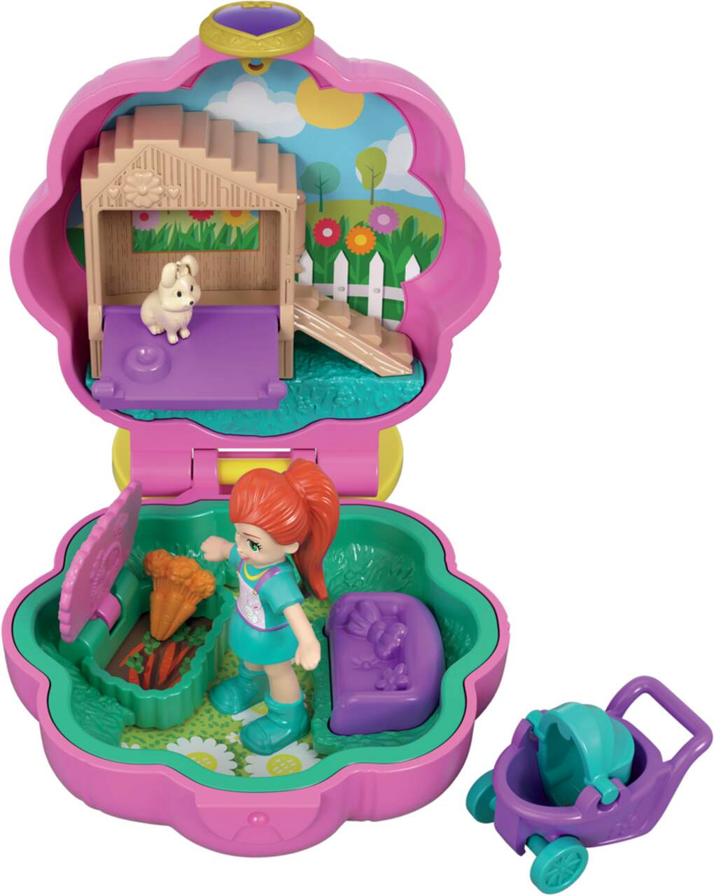 Polly Pocket™ Pocket World Secret Reveal Toy w/Micro Dolls & Accessories,  Ages 4+