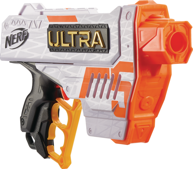 NERF Ultra Five Blaster Set With 4 NERF Ultra Darts & 4-Dart Internal ...