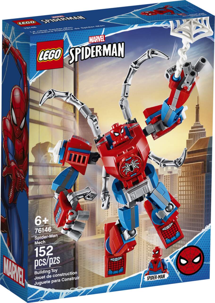 Le robot de Spider-Man LEGO Marvel Spider-Man (76146), 6 ans et plus