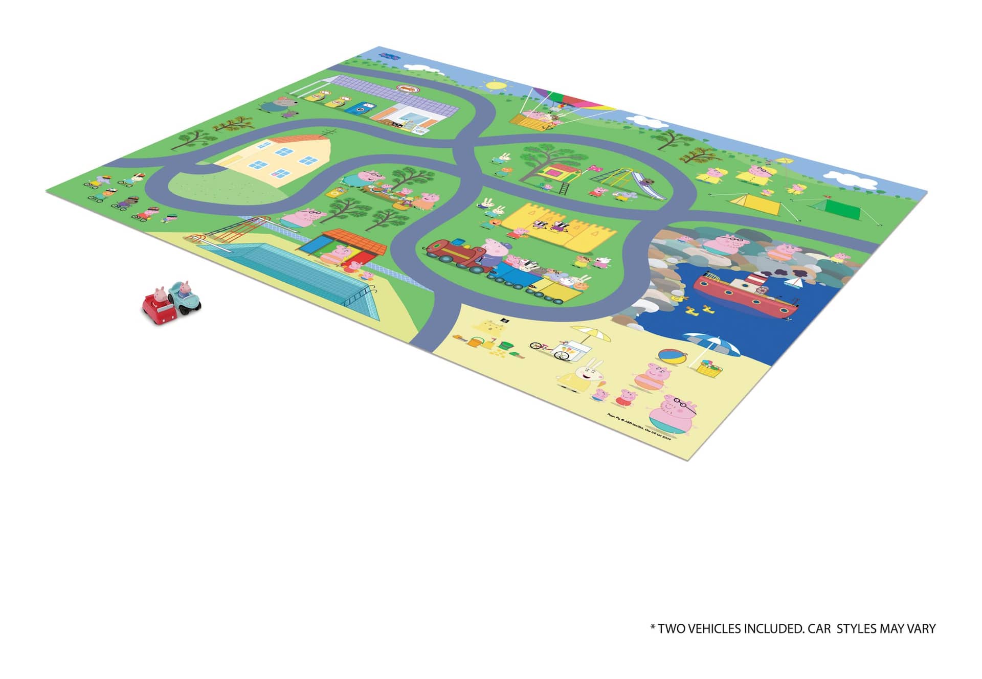  Fisher-Price Extra Big Adventures Play Mat, 60-inch