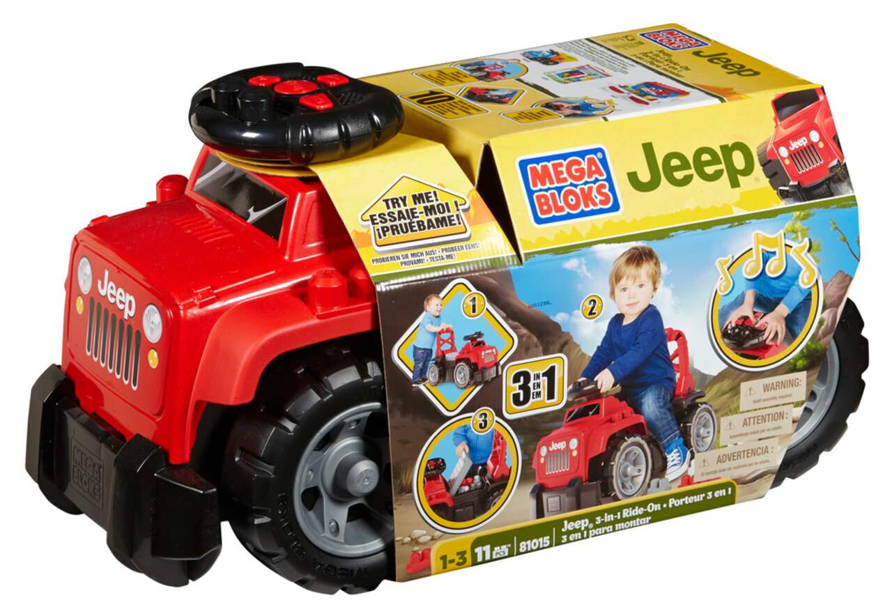 Mega bloks jeep ride on red deals