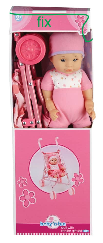 Poupée Lissi avec pot et Accessoires de vêtements pour bébé 20 cm