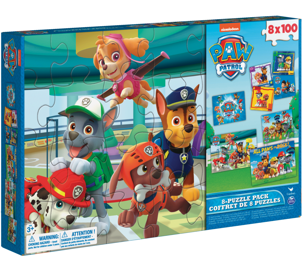 Licensed Jigsaw Puzzles For Kids, Includes 8 Different Puzzles, Ages 5+ Canadian Tire