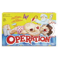 Jeu Opération avec sonnerie, multicolore, 1 joueur et plus, 6 ans et plus, pour anniversaire/cadeau-surprise Front_Elevated