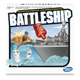 Hasbro Battleship Game, Includes Ship & Peg Storage Case, Ages 7+ Front_Flat