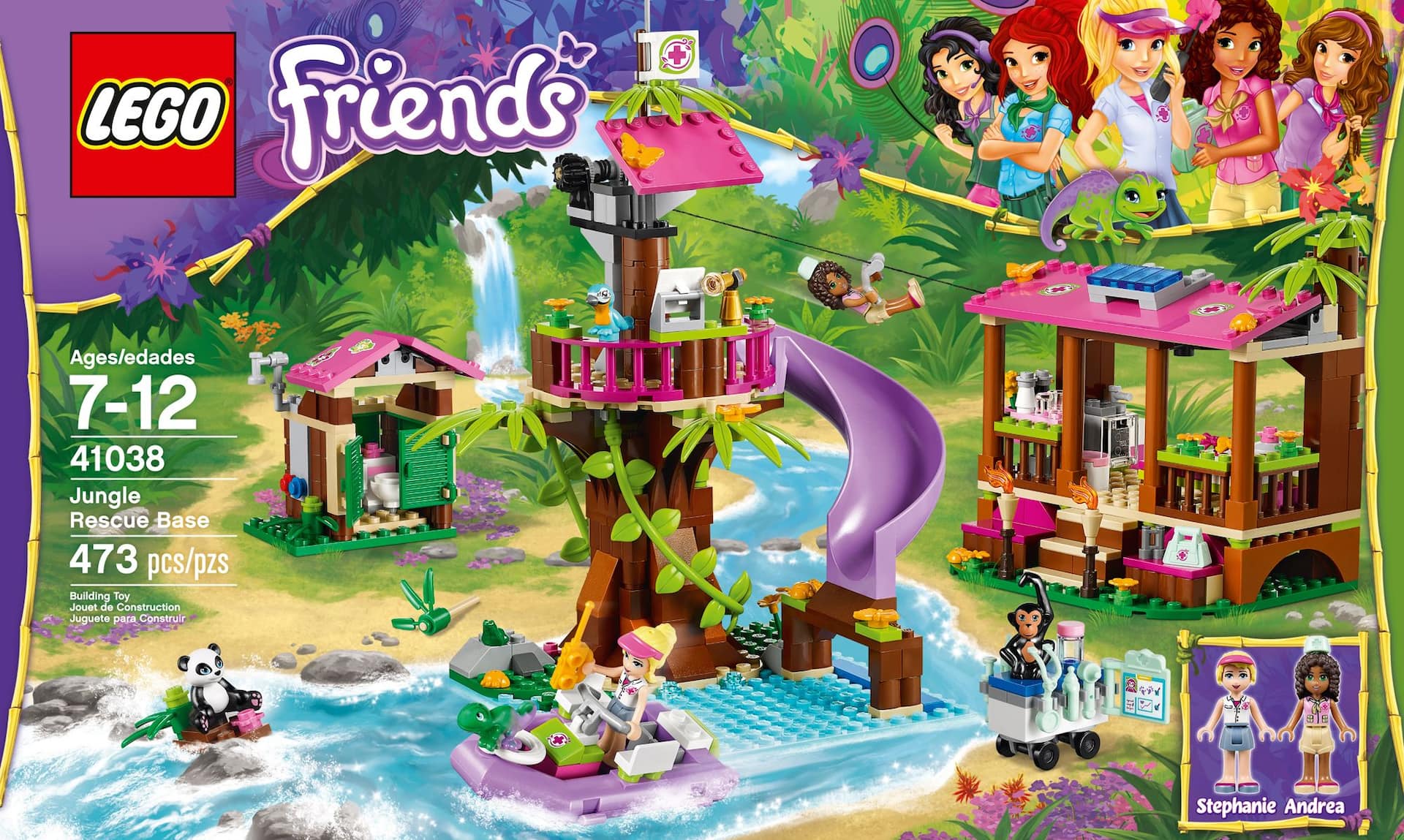 Lego friends best sale jungle rescue