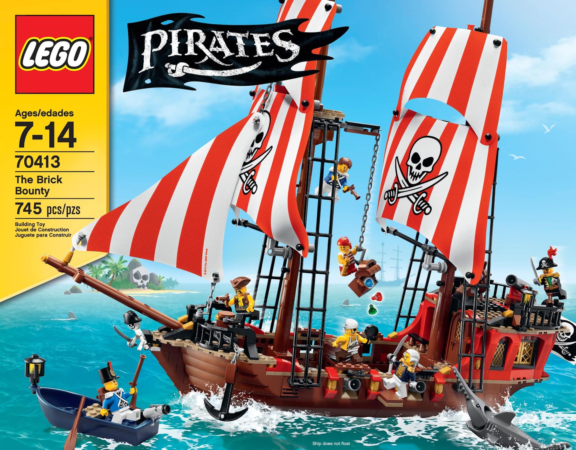 LEGO® Pirates Soldiers Outpost, 164-pcs