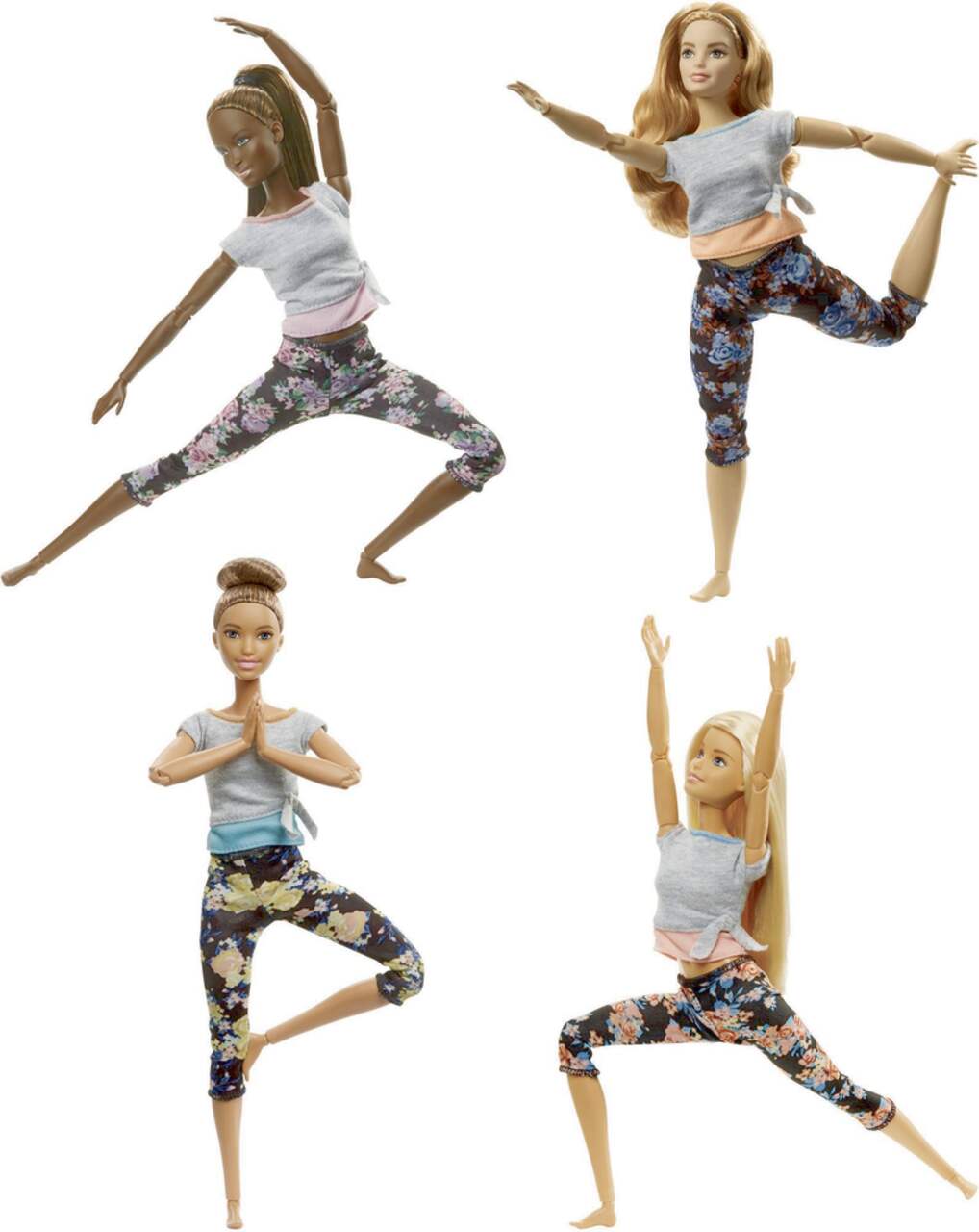 Barbie Made to Move Collectable Careers Fashion Dolls Yoga Sports