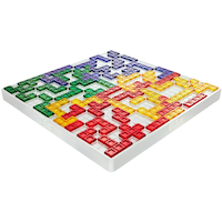 Mattel Blokus Strategy Board Game, Ages 5+ Front_Elevated