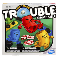 Hasbro Trouble Board Game Set for Kids, Ages 5+ Front_Flat