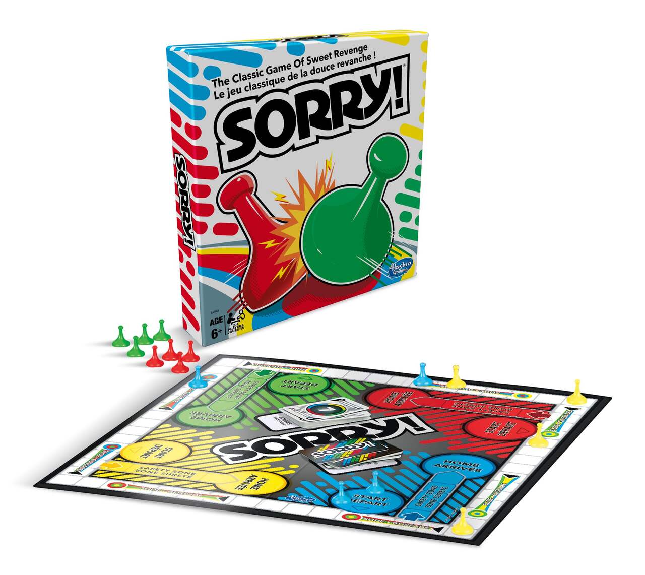  Giant Sorry Classic Family Board Game Indoor Outdoor