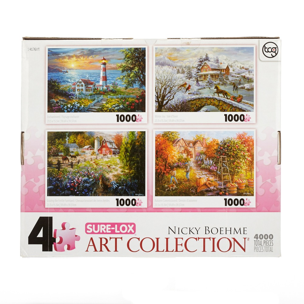 Artists Puzzles, 4pk Canadian Tire