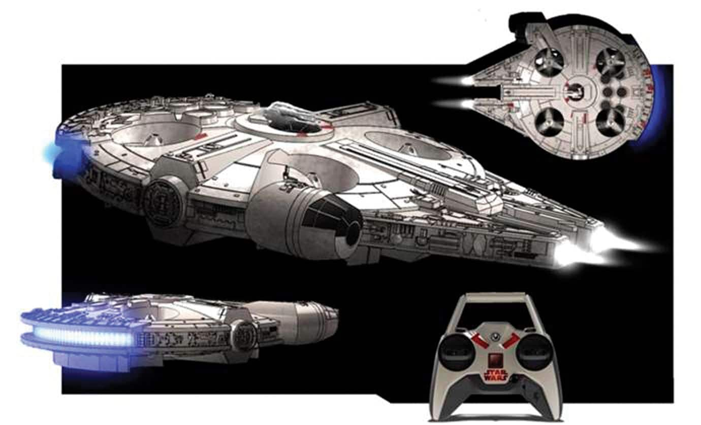 Air hogs millennium falcon quad online