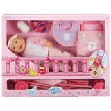 10-in Baby Doll Set with Stroller