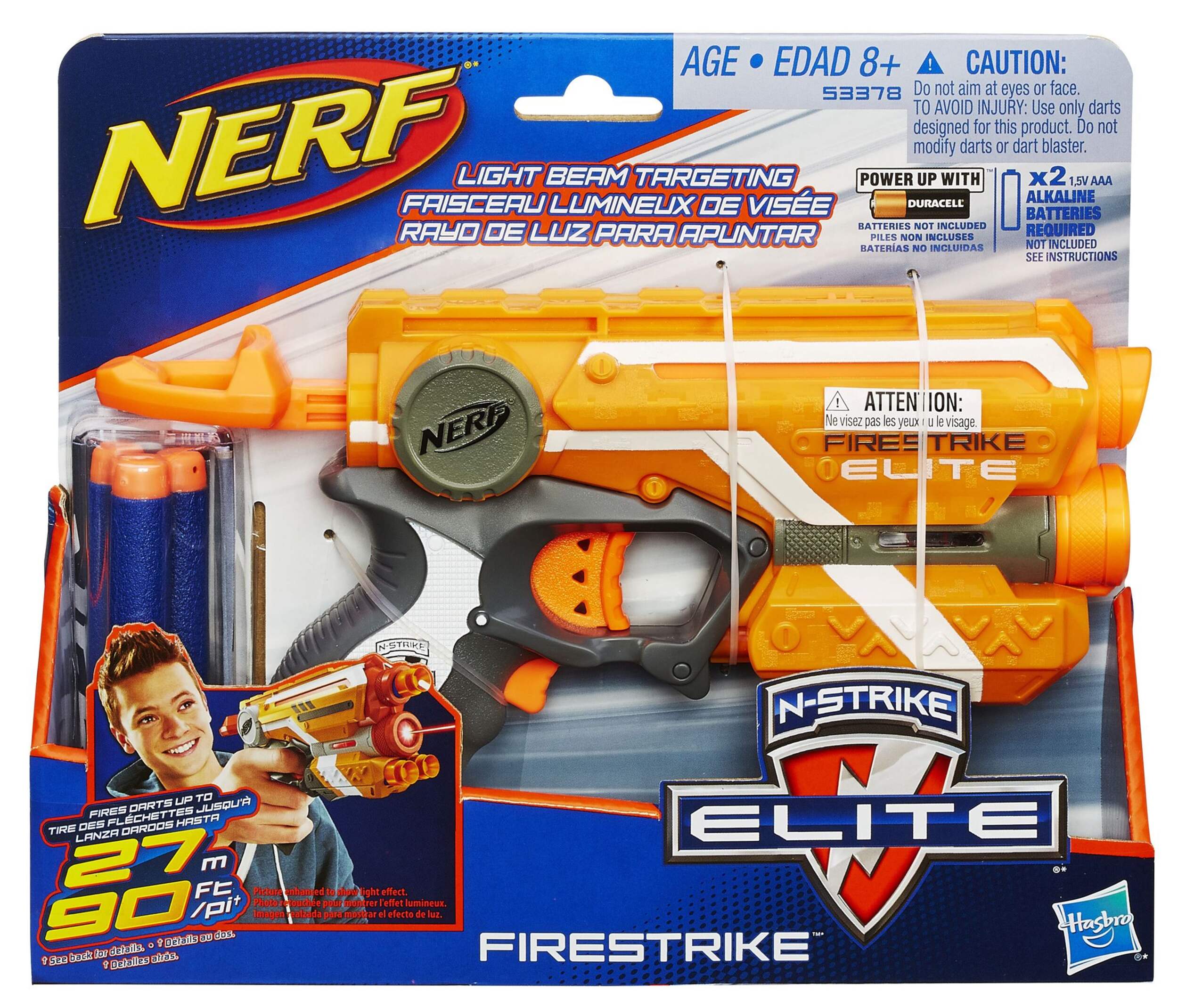 Nerf Elite Firestrike Blaster Front_Flat