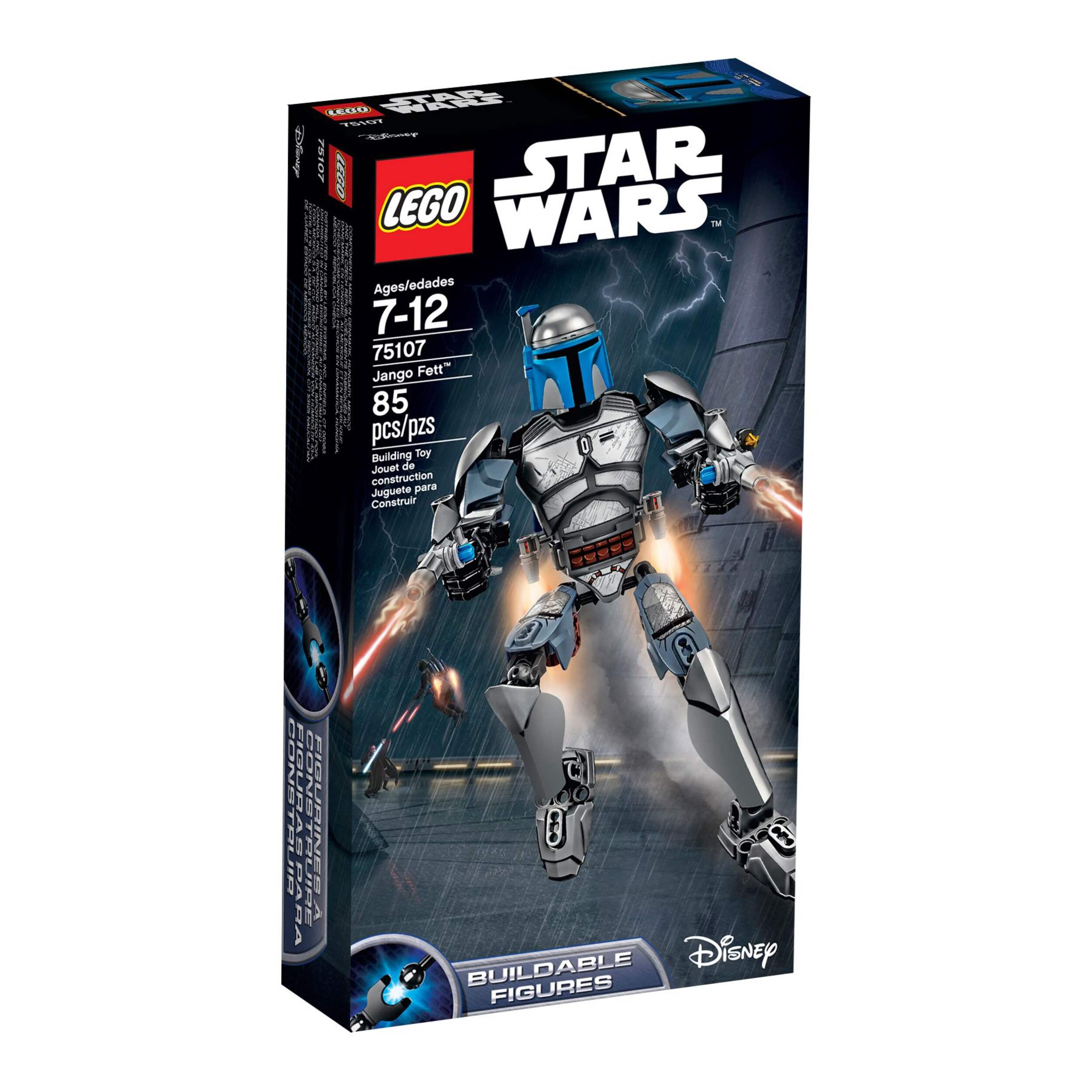 LEGO® Star Wars™ Constraction Jango Fett™, 85-pc Front_Angled_Right
