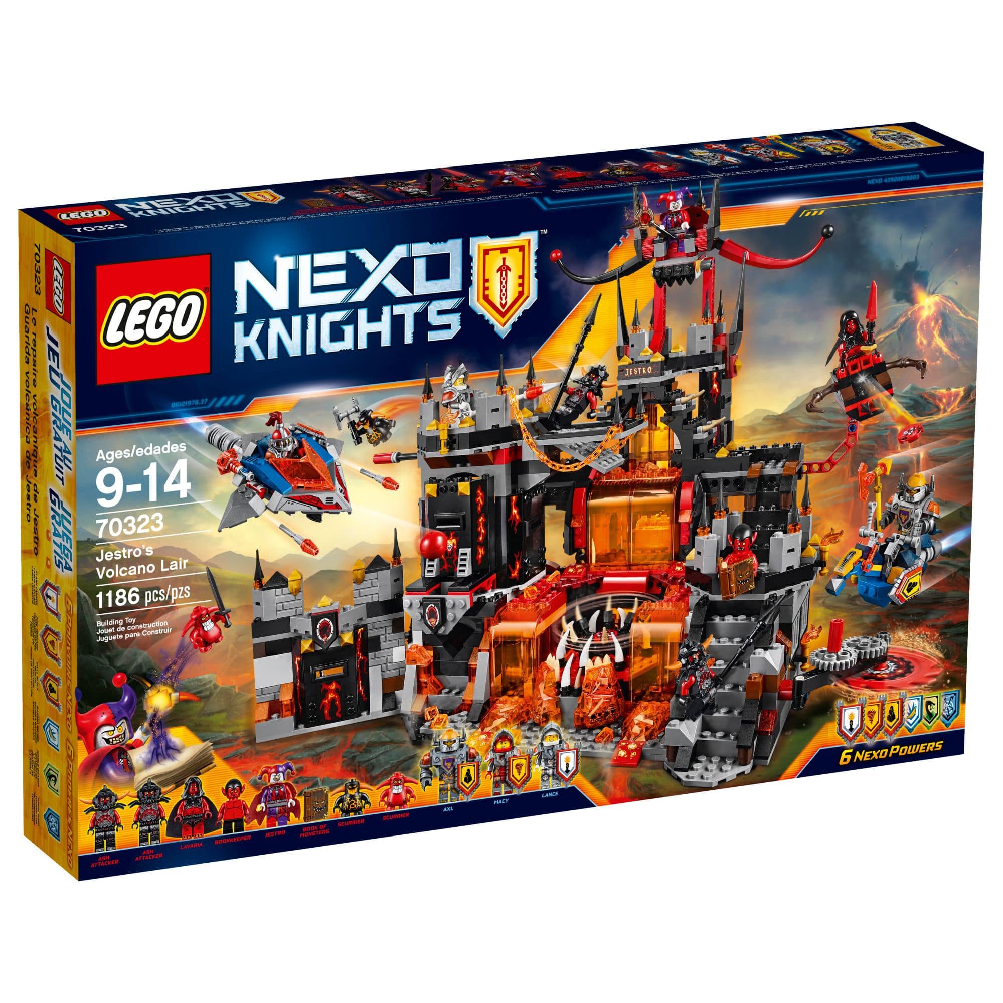 Lego nexo cheap knights juguetes