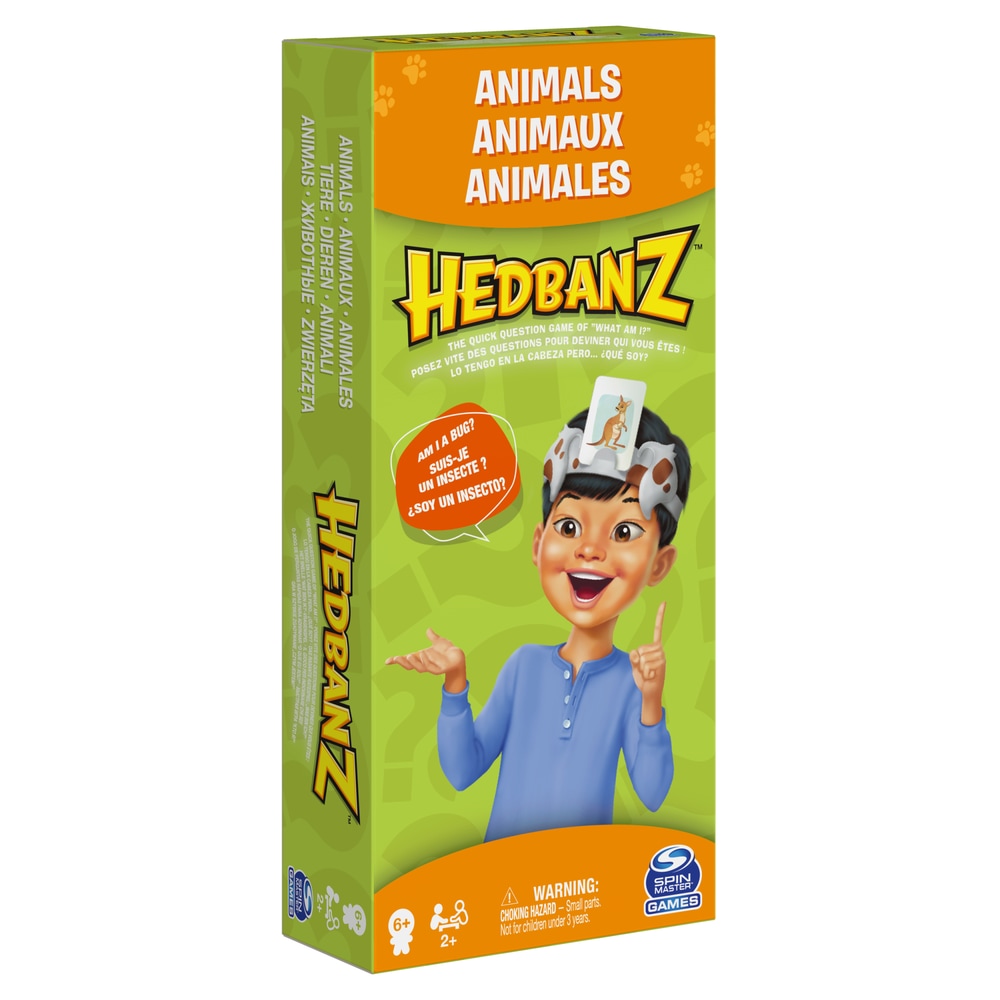Hedbanz, Quick Question Guessing Game, Assorted, Age 6+ Canadian Tire