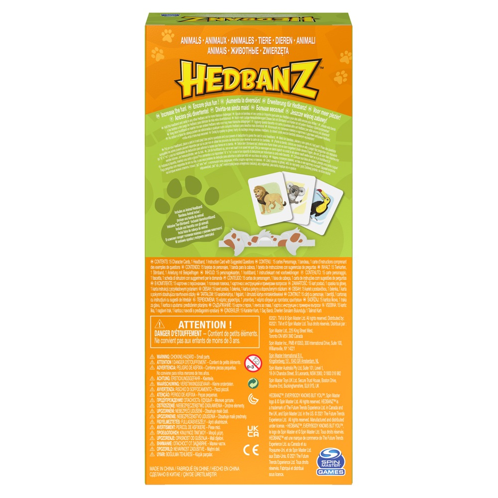 Hedbanz, Quick Question Guessing Game, Assorted, Age 6+ Canadian Tire