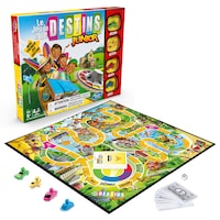 Hasbro Games The Game Of Life Junior  2-4 Player Board Game, English/French, Ages 5+ Composite_or_Mixed
