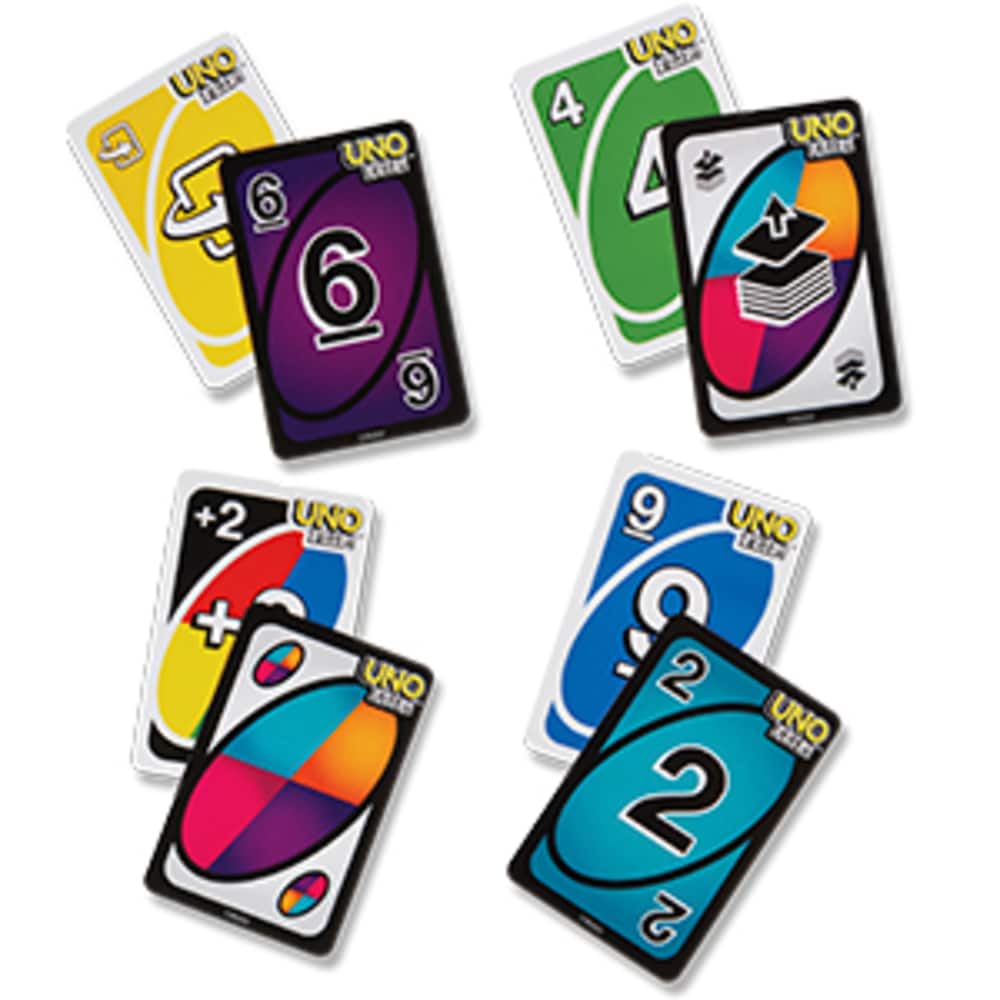 UNO Flip™ Reverse Card Game, Double Sided Cards, Age 7+ | Canadian Tire