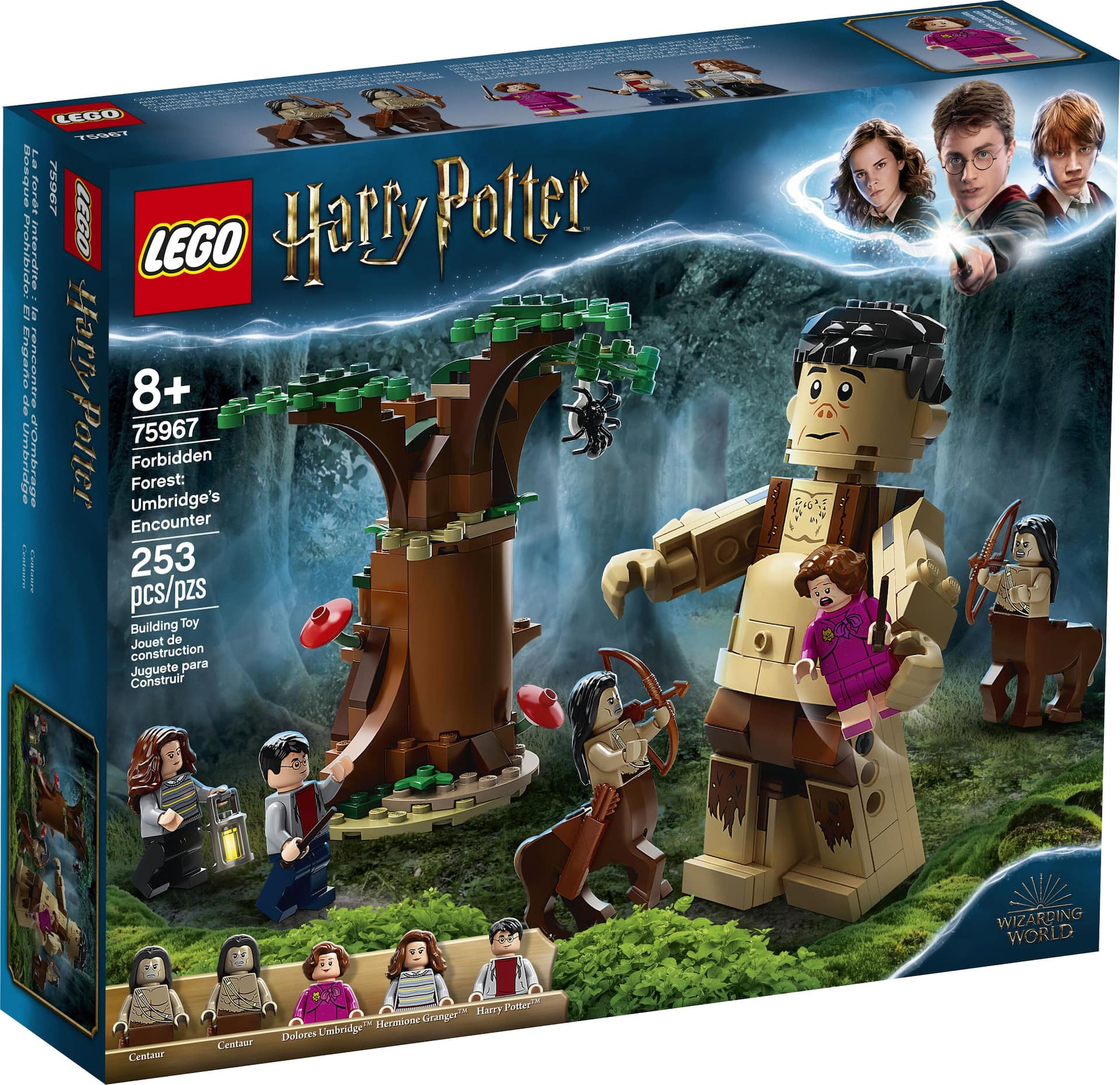 LEGO Harry Potter Hogwarts Forbidden Forest Umbridge s Encounter 75967 Building Ages 8 Party City