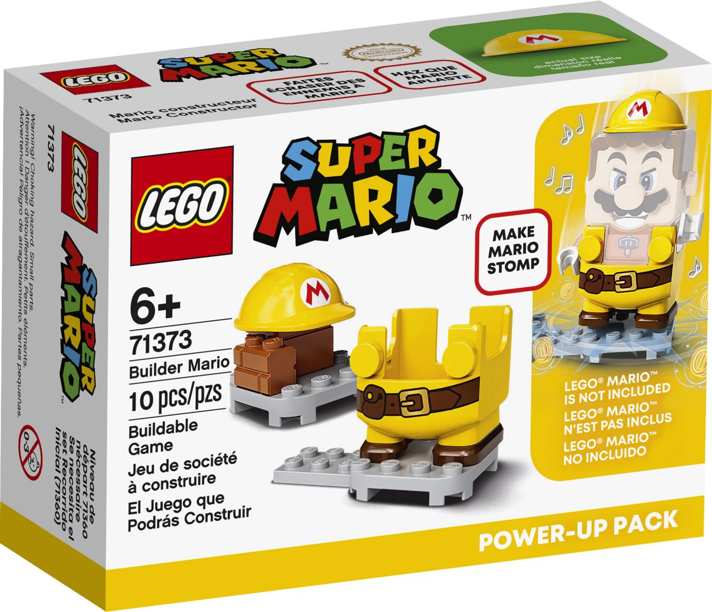 LEGO® Super Mario Builder Mario Power-Up Pack - 71373 Front_Angled_Right
